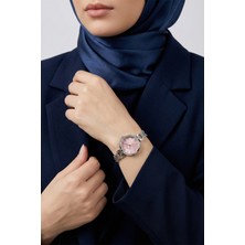 inStyle Kare Kordonlu Gümüş Kadın Kol Saati