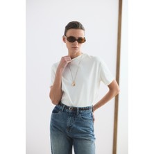 Kadriye Baştürk Gold Tokalı Ayarlanabilir Ince Kemer Bordo