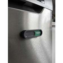 Gragold3 Design Bulaşık Makinesi Kirli Temiz Magneti – Kaydırmalı Gösterge - Gri