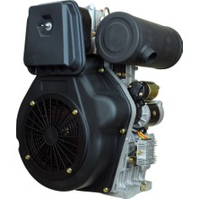 Goldmoto Dizel Motor 15HP Marşlı Krank Mili Konik GM1100F-G1A