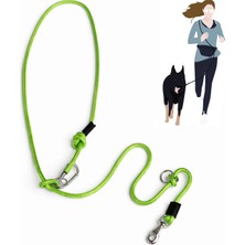 Pets Wuu 8 mm Paracord Hands Free Köpek Tasması /Dayanıklı Eller Serbest Gezdirme