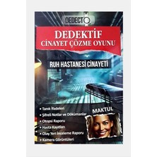 SiHako Ruh Hastanesi Cinayeti Dedektif Dava Çözme Oyunu