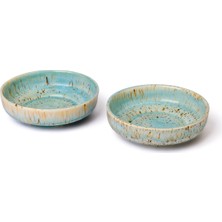 Neptune Marbling Deniz Kabuğu Kase- Ikili