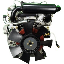 Goldmoto GM2V80EG 18 Hp Tek Silindir Su Soğutmalı Marşlı Dizel Motor 3600DD