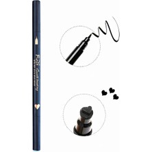 3b Trend Çift Uçlu Kalp Desenli Kalem Eyeliner