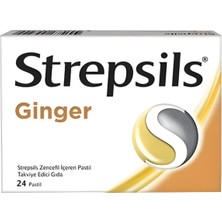 Belirtilmemiş Strepsıls Zencefıl 24 Pastıl
