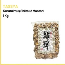 Tassya Kurutulmuş Shiitake Mantarı 1 kg – Premium Dried Shiitake Mushrooms – Asya Mantarı