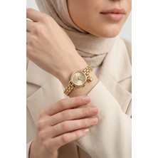 inStyle Kalp Charmlı Gold Kadın Kol Saati