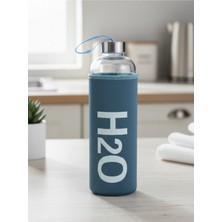 Tohana H2O Kılıflı Pastel Renk Cam Matara 1000 ML