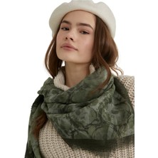 Neptune Marbling Yeşil Orman Şal