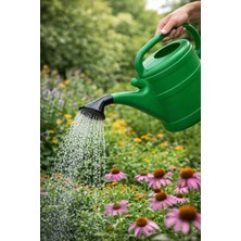 6 LT Bahçe Sulama Bidonu Plastik Sulama Kabı Ergonomik Tutma Saplı Çiçek & Bitki Sulama Kabı