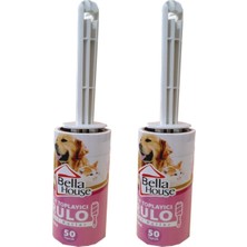 Özgürce Yapışkan Tüy Toplama Rulosu, 50 Yaprak, 2'li Paket, Pratik ve Temiz Kullanım