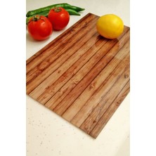 Feyza Design Şeffaf Cam Kesme Tahtası 20X30 Cm, Ince ve Hafif Tasarım