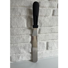 Feyza Design Siyah Saplı Paslanmaz Çelik Börek ve Pasta Servis Spatulası