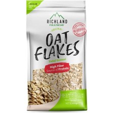 Richland Yulaf Ezmesi 1500 gr – Büyük Boy Yulaf Flakes – Lifli Kahvaltılık