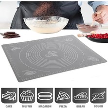 Feyza Design Yumuşak Silikon Hamur Açma Matı 45X65, Pratik ve Kullanışlı Ürün