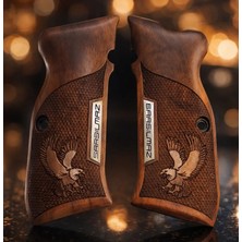 Yücel Av Bayii Sarsılmaz Kılınç 2000 Mega ve sarsılmaz K11 Uyumlu Ahşap Kabze