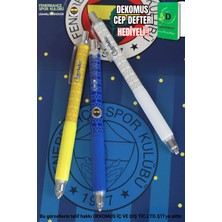 "dekomus Cep Defteri Hediyeli" Yeni Sezon Lisanslı Fenerbahçe Wıse Versatil Uçlu Kalem 0,7 mm
