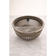 Feyza Design Pratik ve Şık Pirinç ve Bakliyat Süzgeci, Kolay Kullanım Sağlar