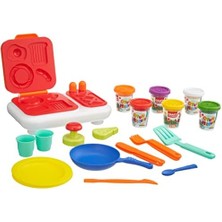 Skygo Crafy Oyun Hamur Set Pazar Kahvaltısı 6X50GR 24 Parça Büyük