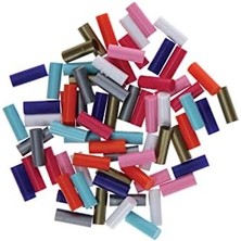 Skygo - Gluey Tutkal Çubuğu - Renkli (70'li Paket), (Renkli Tutkal Çubukları, Sıcak Tutkal Kalemi Gluey Aksesuarı)