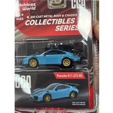 Cca Collectibles Series Porsche 911 Gt2 Rs Mavi 1/64 Model Araba