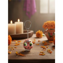 Gifi Eğlenceli Kuru Kafa Figürlü Anahtarlık