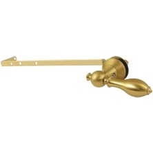 Skygo Ktacld7 Amerikan Klasik Evrensel Ön Veya Yan Montajlı Tuvalet Tankı Kolu, Fırçalanmış Pirinç