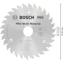 Skygo Professional Dairesel Testere Bıçağı, Standart (85 x 15 x 1,5 Mm, 30 Dişli, Akülü Daire Testere Aksesuarı)