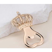 Feyza Design Taşlı Taç Bira ve Soda Şişesi Açacağı – Şık ve Kullanışlı Tasarım