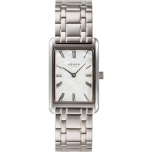 Obaku Denmark V311LXCWSC Quartz Çelik Gri 24 mm Kadın Kol Saati