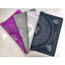 Feyza Design Esnek Silikon Hamur Açma Örtüsü, 40X50 Cm, Dayanıklı ve Pratik Kullanım