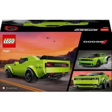 Skygo Speed Champions Dodge Challenger Srt Hellcat 77237 – 9 Yaş ve Üzeri Yarış Arabası Tutkunu Çocuklar Için Koleksiyonluk Spor Araba Modeli, Yaratıcı Oyuncak Yapım Seti Hediye Fikri (390 Parça)