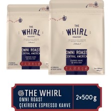The Whirl Omni Roast Central America 500 gr Çekirdek Kahve x 2 Adet