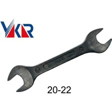 Yakar Açık Ağız Anahtar 20 x 22 mm Siyah - Çatal Ağız Anahtar