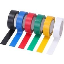 Skygo 10 Adet Elektrik Izolasyon Bandı Pvc Izole Bant Renkli