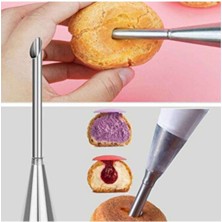 Feyza Design Büyük Marmelat Krem Şanti Dolum Ucu, Pasta Sıkma Torbası Aksesuarı