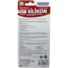 Skygo 53.01.029 Tüp Silikon, 50G, Şeffaf