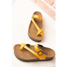 Fox Shoes Hardal Kadın Terlik B777753009