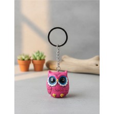 Gifi Eğlenceli Baykuş Figürlü Anahtarlık