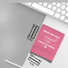 Ivart Köpek Gibi Çalışıp Kraliçeler Gibi Yaşayan Bir Kadınım Bileklik Destekli Dikdörtgen Mouse Pad