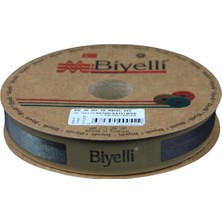 Hsc Bilişim Biye Saten Katlı 043 Haki 2 cm 25 Metre Polyester