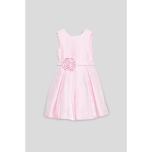 Tyess BG Store Kız Çocuk Pembe Elbise