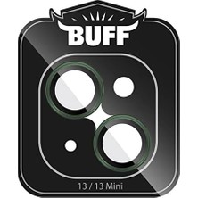 Skygo Labs Buff 13/13 Mini Screen Protector 9h Safir Cam Kamera Metal Lens Koruyucu Koyu Yeşil, Buff Labs