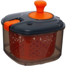 Feyza Design 4,2 Lt Turuncu Renk Salata Kurutucu, Pratik ve Şık Mutfak Aksesuarı