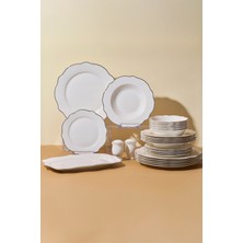 Perotti Silver Bone 27 Parça 6 Kişilik Yemek Takımı