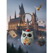Gifi Harry Potter Hedwig Baykuş Figürlü Anahtarlık