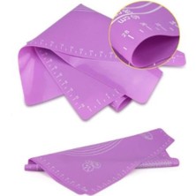 Feyza Design 40X50CM Silikon Hamur Açma ve Kesme Matı, Kaydırmaz ve Yapışmaz Özellikli