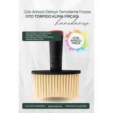 Hanedanev Çok Amaçlı Yumuşak Ince Temizlik Fırçası Araç Içi Temizleme Fırçası Oto Klima Klavye Detay Fırça