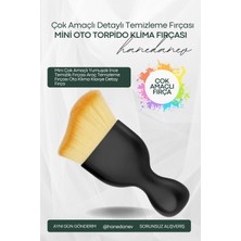 Hanedanev Mini Çok Amaçlı Yumuşak Ince Temizlik Fırçası Araç Temizleme Fırçası Oto Klima Klavye Detay Fırça